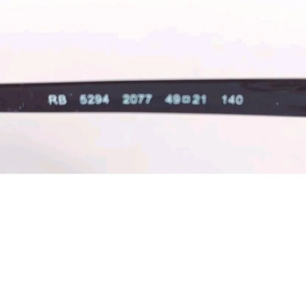 Unisex Ray-Ban Dark Frame Eyeglasses - Picture 5 of 7